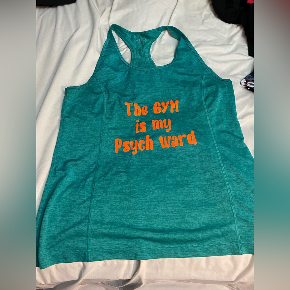 Gym racer back/ tank top